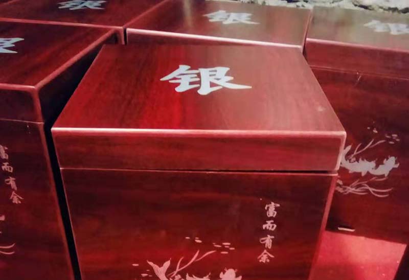 济南油漆木质盒-06